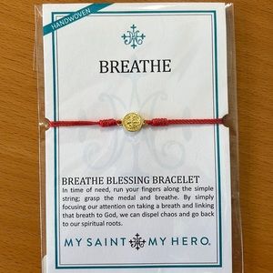 My Saint My Hero Breathe Blessing Bracelet